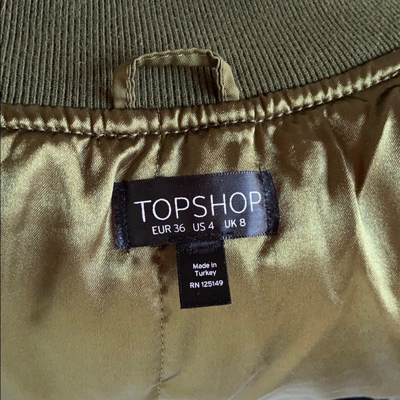 Topshop Eagle Bomber - Picture 6 of 6